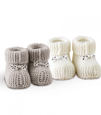 ΣΕΤ 2 ZEY. ΠΛΕΧΤΑ ΠΑΠΟΥΤΣΑΚΙΑ ΑΓΚΑΛΙΑΣ BABY SHOES Νο7