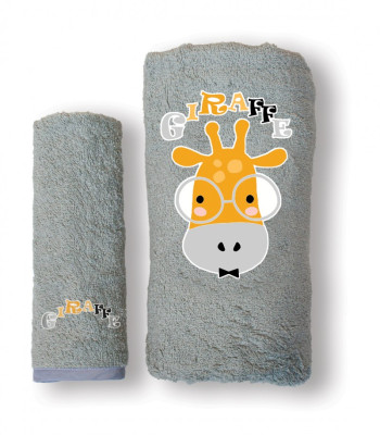ΣΕΤ ΠΕΤΣΕΤΕΣ 2 ΤΕΜΑΧΙΩΝ BEBE KENTHMA-GIRAFFE SILVER ΣΕΤ ΠΕΤΣΕΤΕΣ 2 ΤΕΜΑΧΙΩΝ BEBE KENTHMA-GIRAFFE SILVER