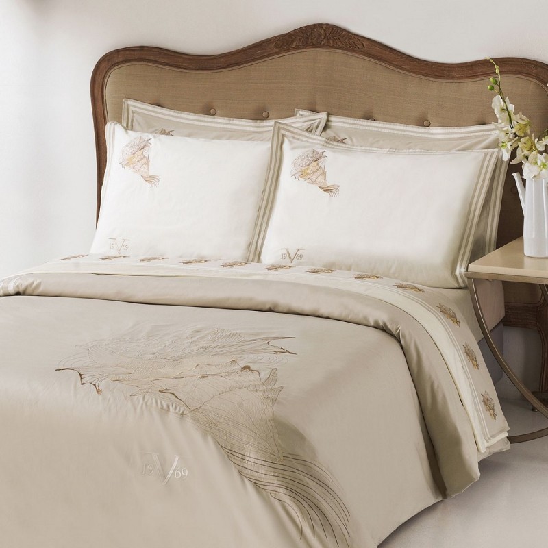 ΣΕΤ ΠΑΠΛΩΜΑΤΟΘΗΚΗ  230Χ250 +2 ΜΑΞ/ΚΕΣ OXFORD-ROSSA CREAM