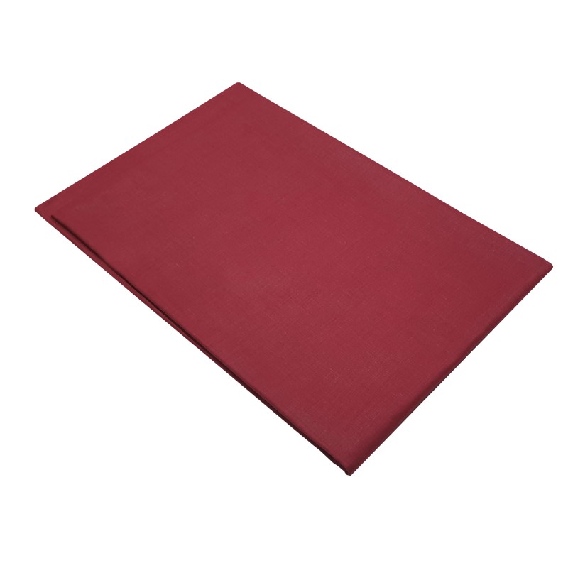 Ζεύγος μαξιλαροθήκες ΚΟΜΒΟΣ Κόκκινες μονόχρωμες 50x70