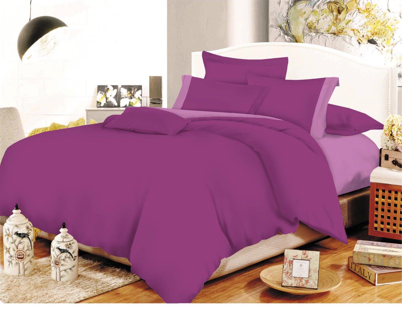 Σετ Σεντόνια ΚΟΜΒΟΣ Cotton Line Mauve - Lilac Μονόχρωμα με Φάσα Μονά 160x240 Σετ Σεντόνια ΚΟΜΒΟΣ Cotton Line Mauve - Lilac Μονόχρωμα με Φάσα Μονά 160x240