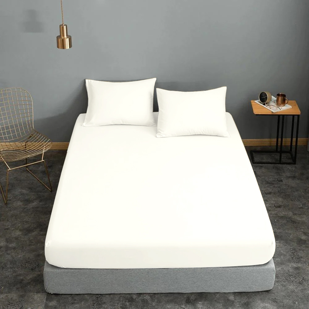 Ζεύγος μαξιλαροθήκες ΚΟΜΒΟΣ Cotton Line μονόχρωμες White 50x70 Ζεύγος μαξιλαροθήκες ΚΟΜΒΟΣ Cotton Line μονόχρωμες White 50x70