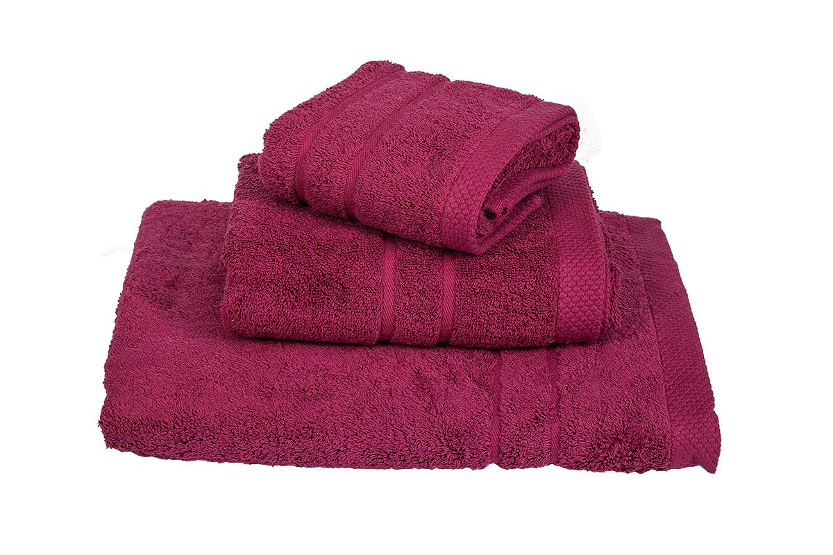 Σετ Πετσέτες 3 τμχ Le Blanc Πεννιέ 600γρ/μ2 Crimson (40x60, 50x95, 80x145) Σετ Πετσέτες 3 τμχ Le Blanc Πεννιέ 600γρ/μ2 Crimson (40x60, 50x95, 80x145)