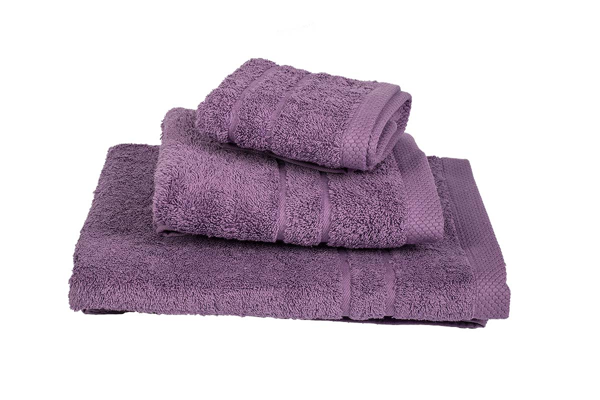Σετ Πετσέτες 3 τμχ Le Blanc Πεννιέ 600γρ/μ2 Lilac (40x60, 50x95, 80x145) Σετ Πετσέτες 3 τμχ Le Blanc Πεννιέ 600γρ/μ2 Lilac (40x60, 50x95, 80x145)