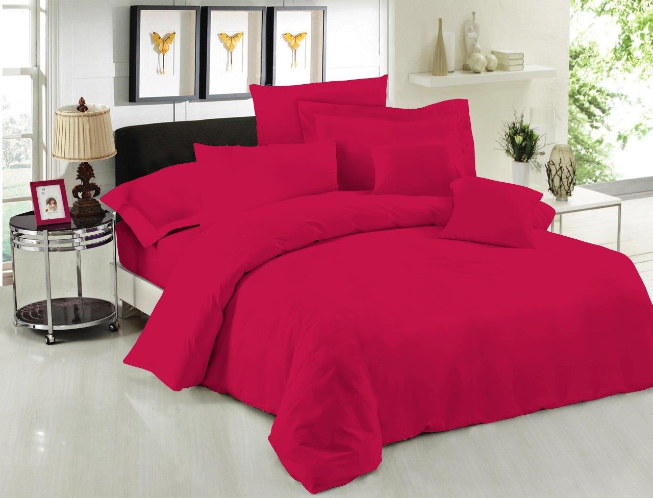 Σεντόνι Μεμονομένο LeBlanc Μονόχρωμο Polycotton 50/50 TC144 Cherry υπέρδιπλο με λάστιχο 160x200+35 Σεντόνι Μεμονομένο LeBlanc Μονόχρωμο Polycotton 50/50 TC144 Cherry υπέρδιπλο με λάστιχο 160x200+35