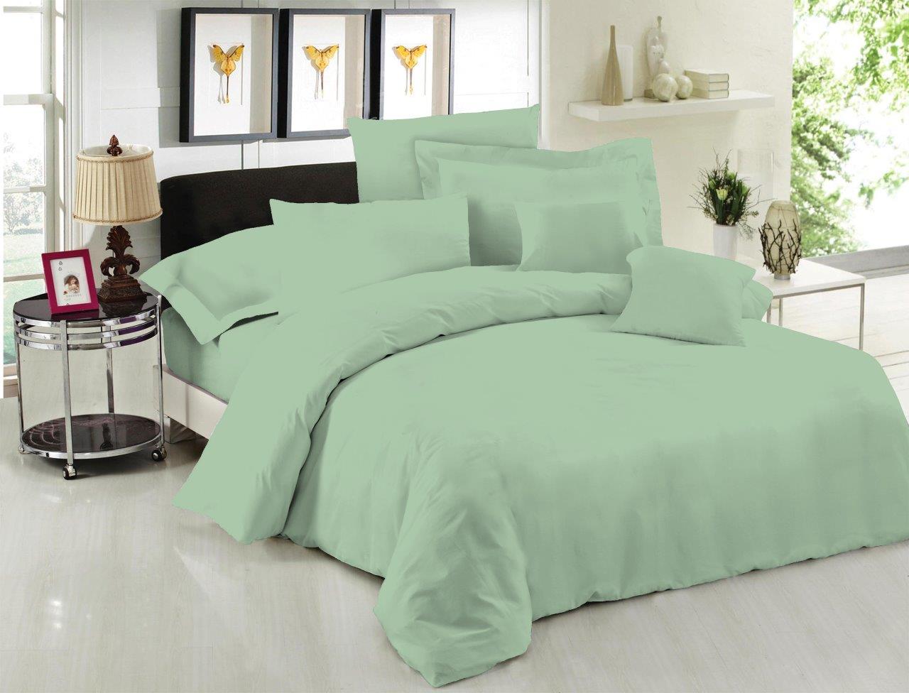 Σεντόνι Μεμονομένο LeBlanc Μονόχρωμο Polycotton 50/50 TC144 Green υπέρδιπλο με λάστιχο 160x200+35 Σεντόνι Μεμονομένο LeBlanc Μονόχρωμο Polycotton 50/50 TC144 Green υπέρδιπλο με λάστιχο 160x200+35