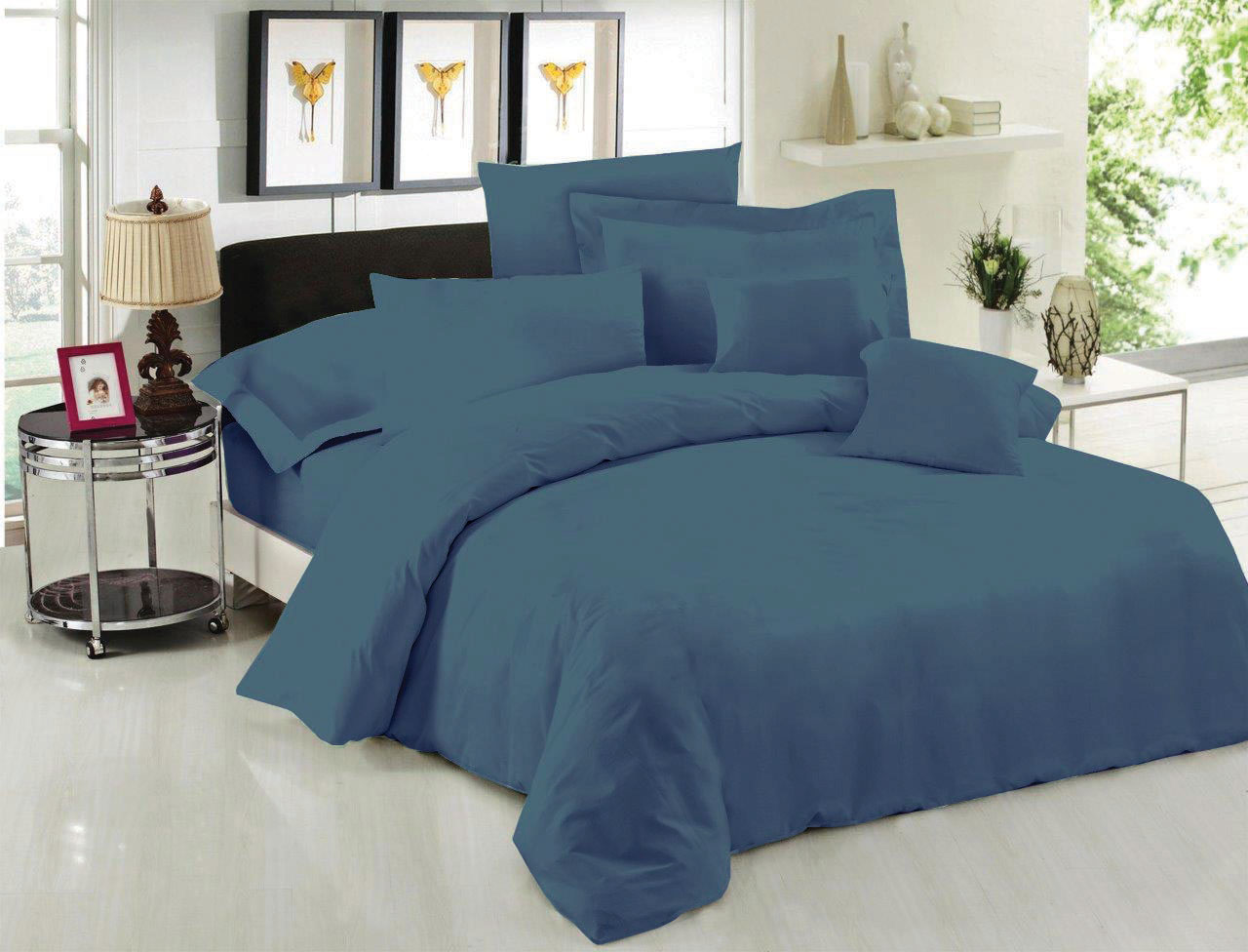 Σεντόνι Μεμονομένο LeBlanc Μονόχρωμο Polycotton 50/50 TC144 Dusty Blue Μονό 170x270 Σεντόνι Μεμονομένο LeBlanc Μονόχρωμο Polycotton 50/50 TC144 Dusty Blue Μονό 170x270