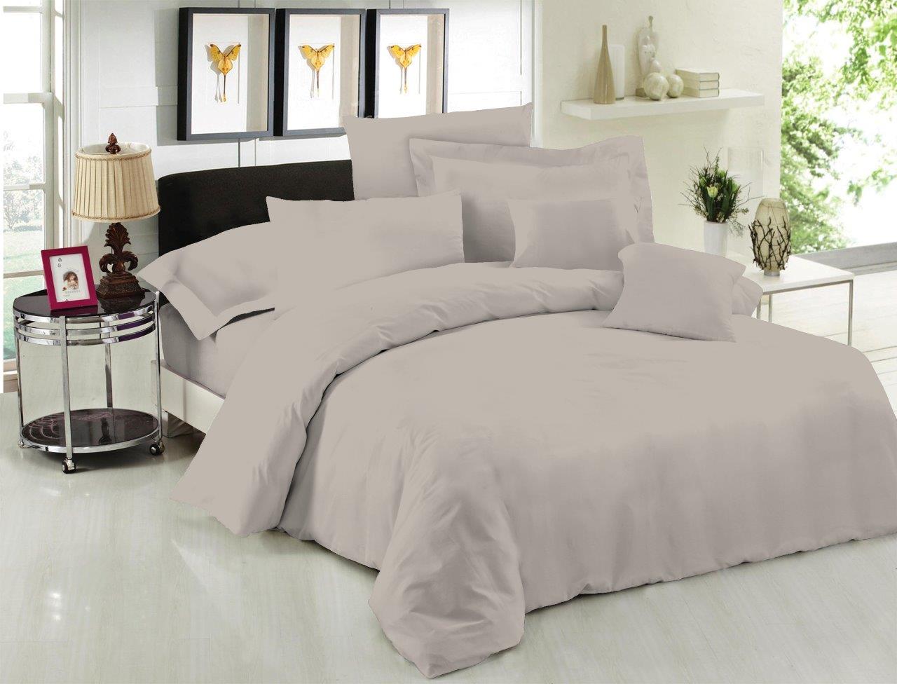 Σεντόνι Μεμονομένο LeBlanc Μονόχρωμο Polycotton 50/50 TC144 Light Grey Υπέρδιπλο 245x270 Σεντόνι Μεμονομένο LeBlanc Μονόχρωμο Polycotton 50/50 TC144 Light Grey Υπέρδιπλο 245x270