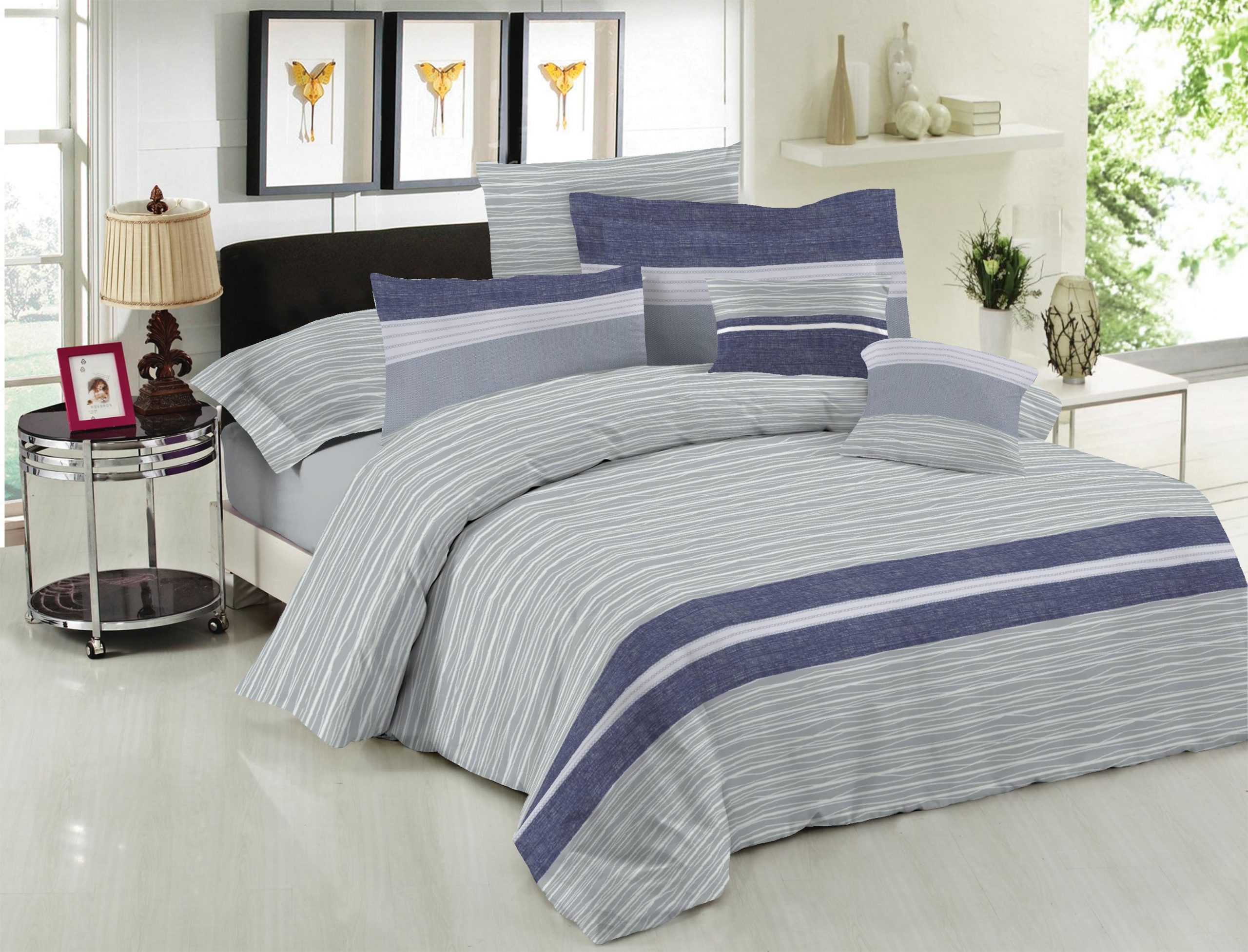 Σετ Σεντόνια Le Blanc Premium Cotton 100% Brooklyn Ice Υπέρδιπλα 240x270 Σετ Σεντόνια Le Blanc Premium Cotton 100% Brooklyn Ice Υπέρδιπλα 240x270